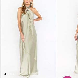 Show Me Your Mumu Jasmine Halter Maxi dress